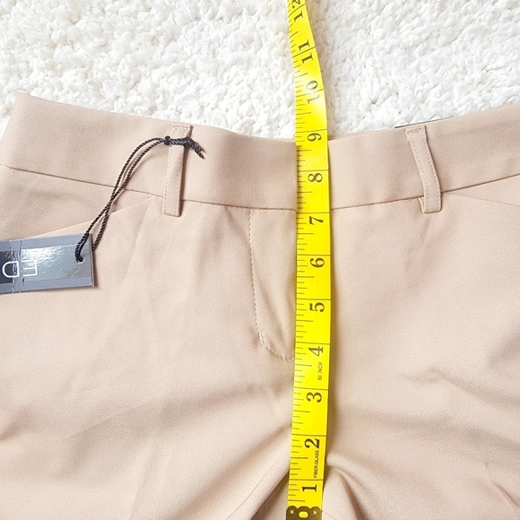 NWT Tan Express Editor ankle straight through hip & thigh size 00 Capri slacks - Picture 6 of 15